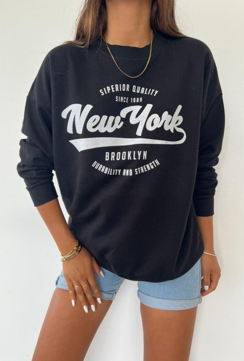 Fenna Sweatshirt _Black