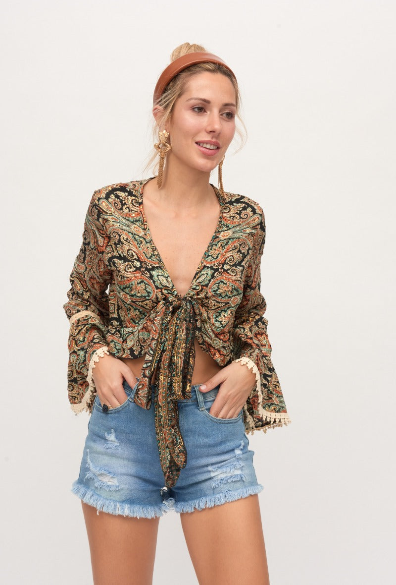 Julia blouse-black
