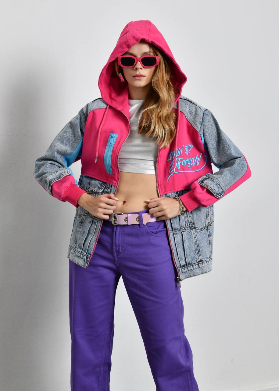 COLORS DESIGN DENIM JACKET  -J2200