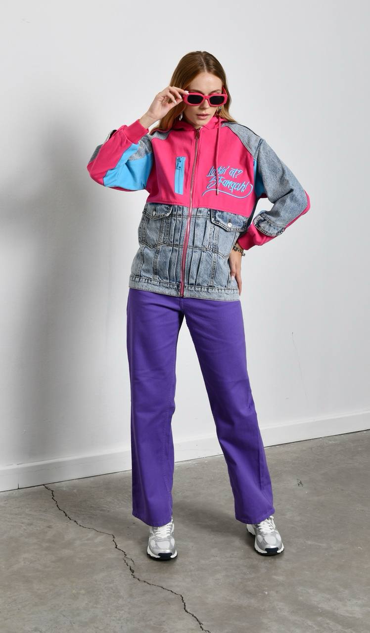 COLORS DESIGN DENIM JACKET  -J2200
