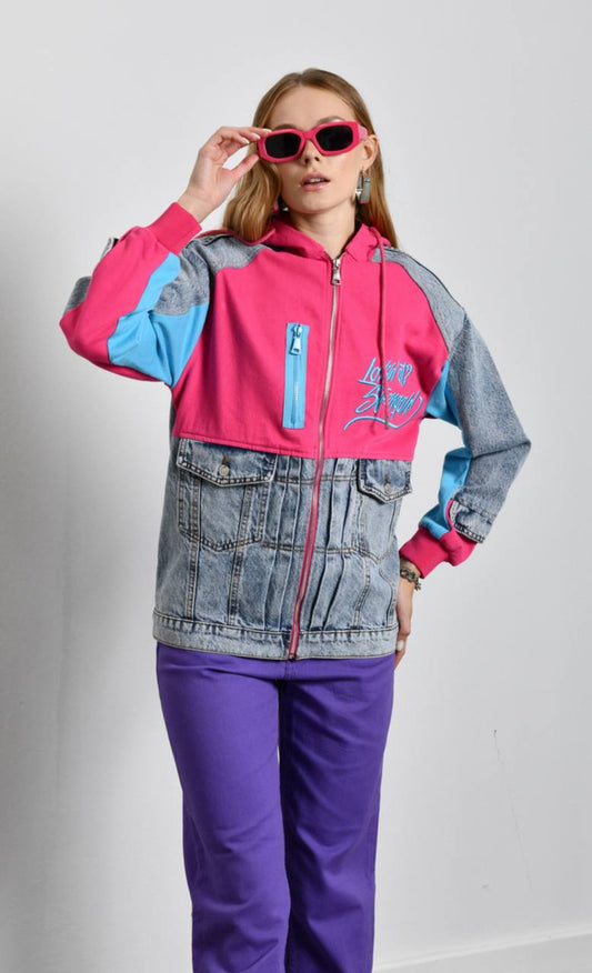 COLORS DESIGN DENIM JACKET  -J2200