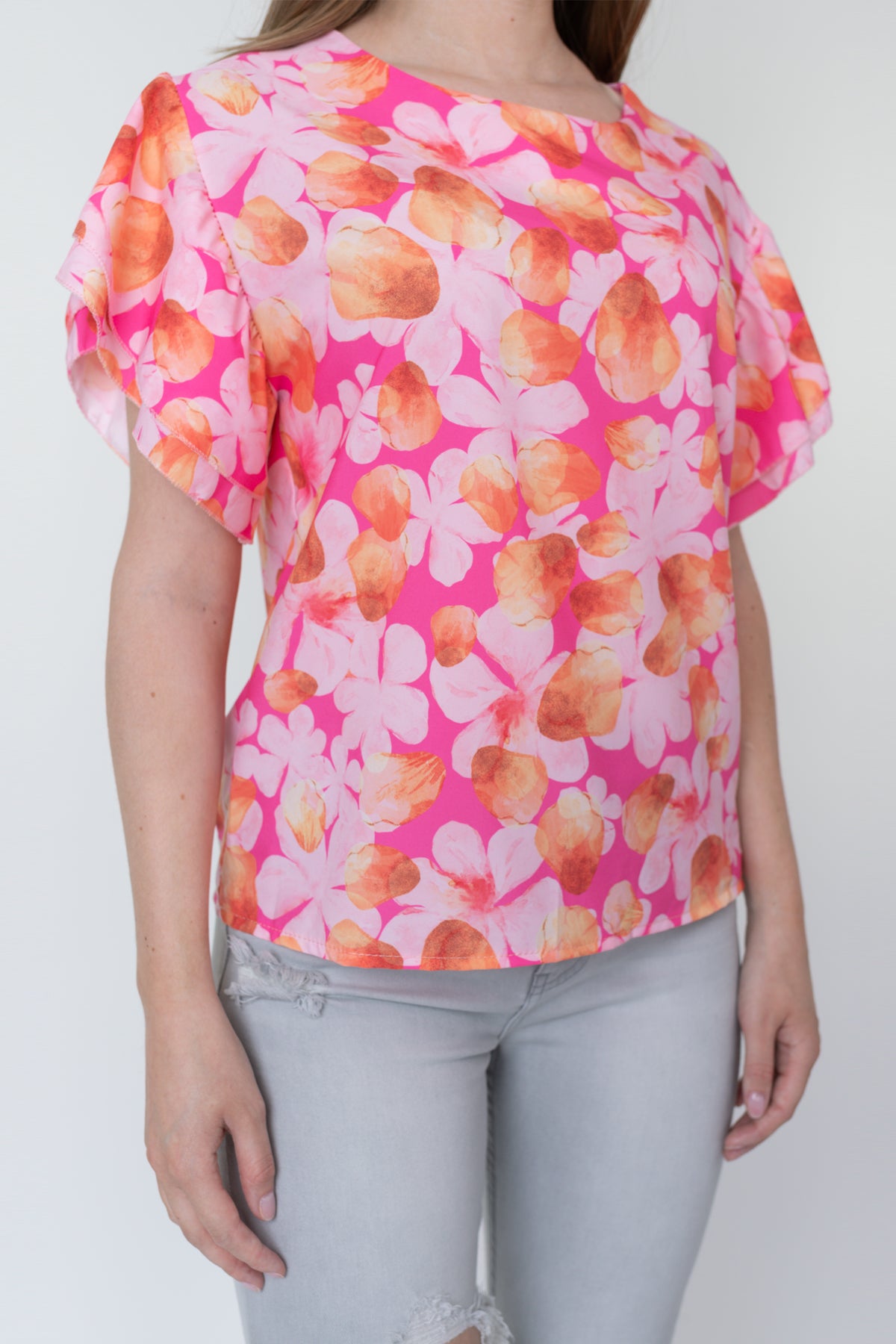 Camilla blouse-pink
