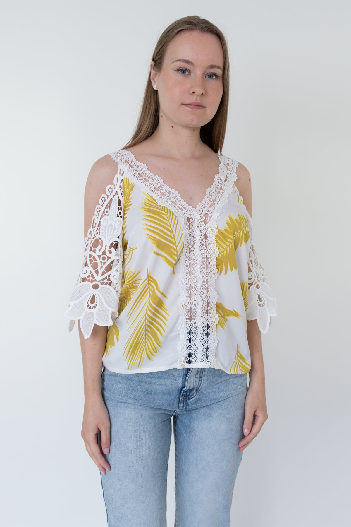 Catrina top-yellow