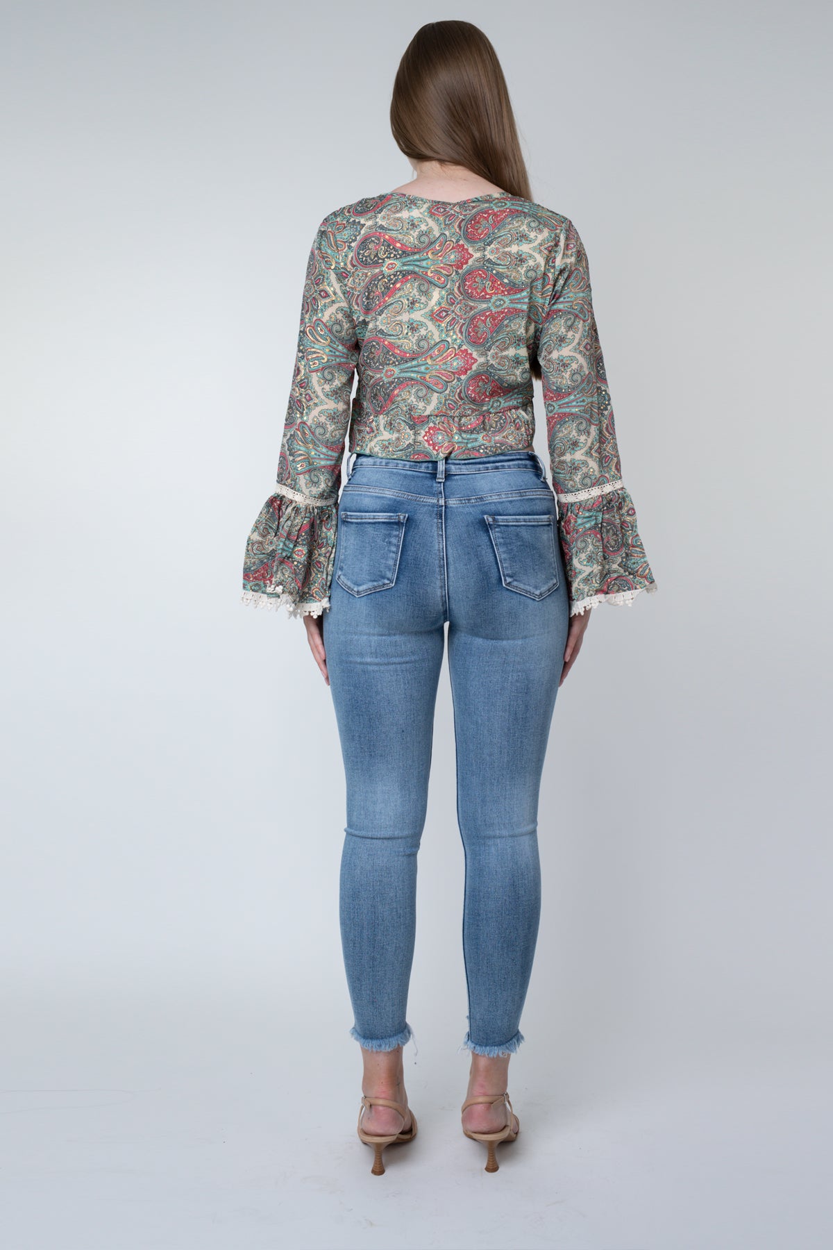 Julia blouse-red