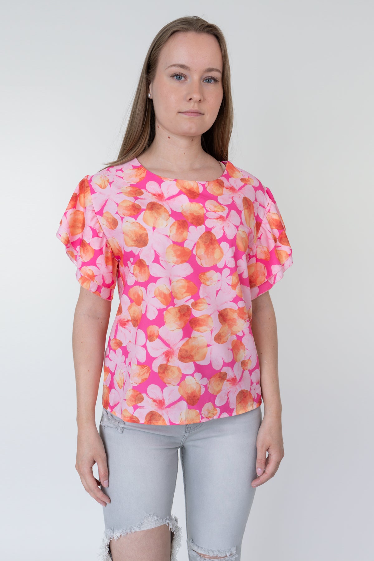 Camilla blouse-pink