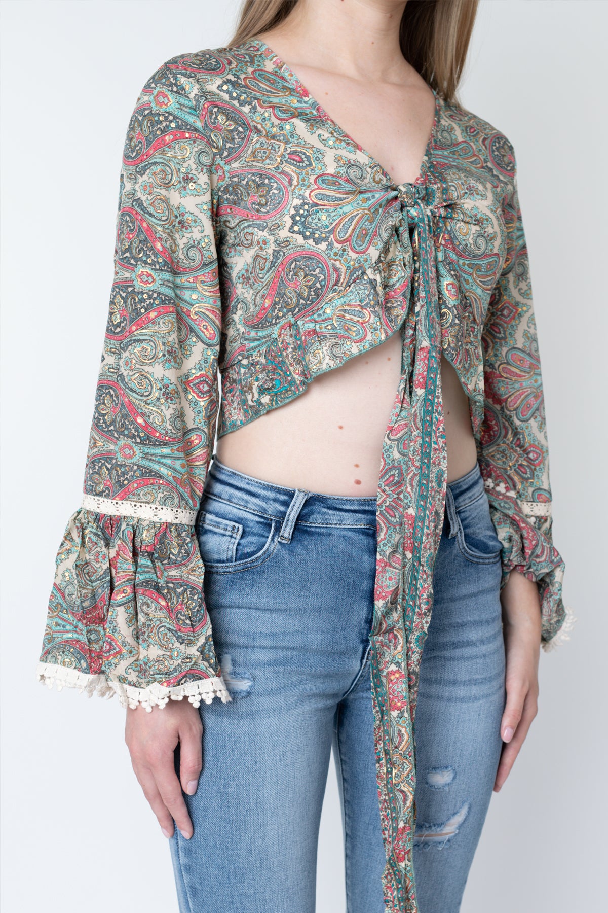 Julia blouse-red