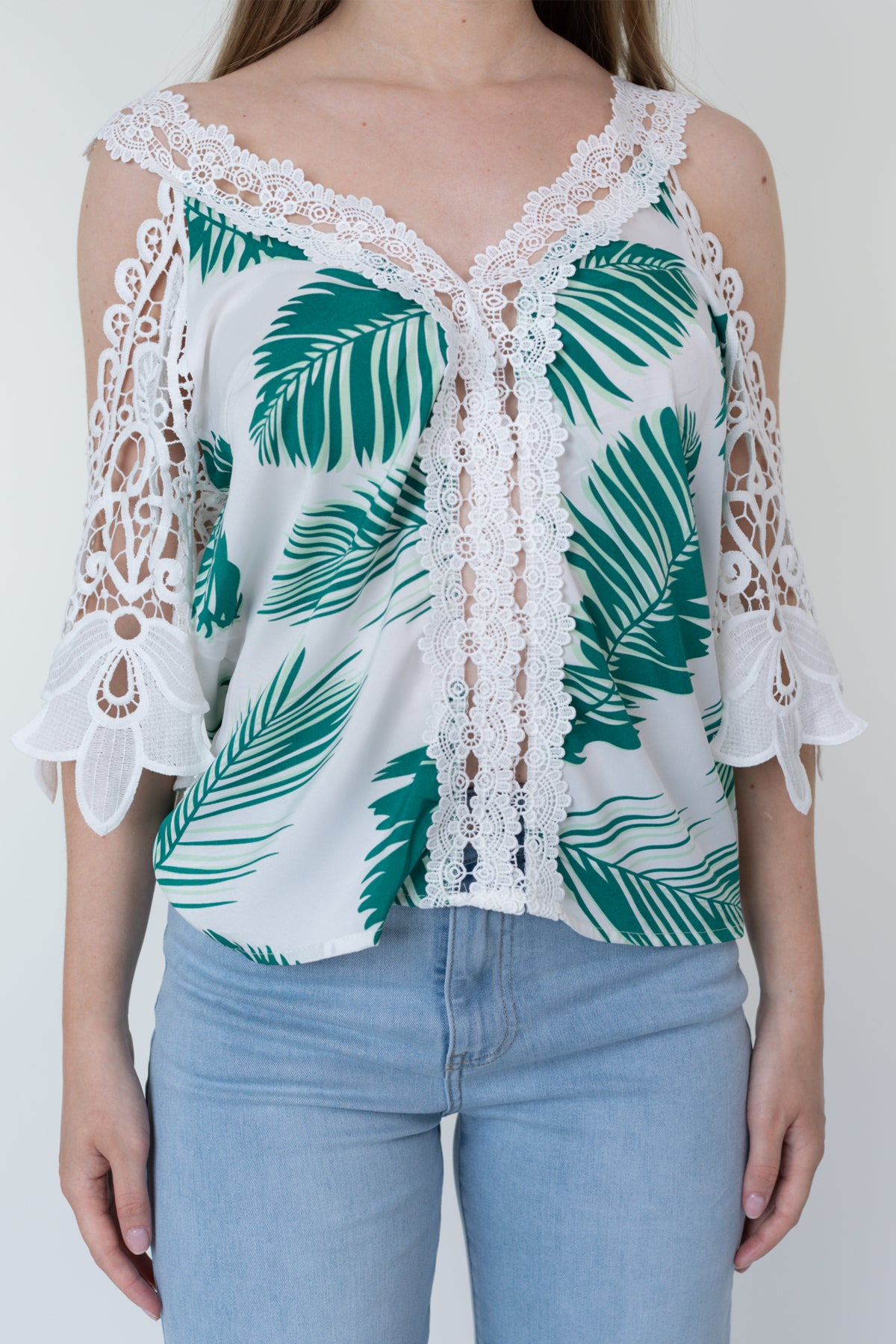 Catrina top-green