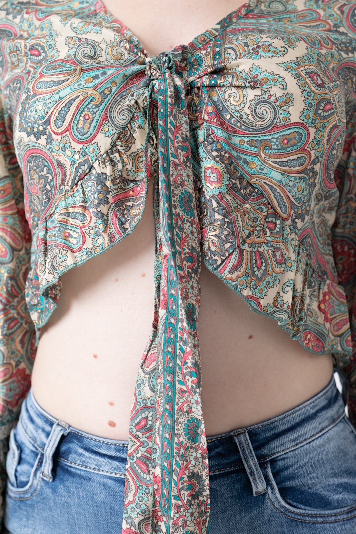 Julia blouse-red