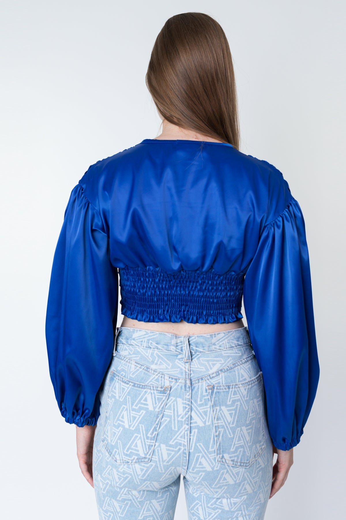 Brigitte top-blue