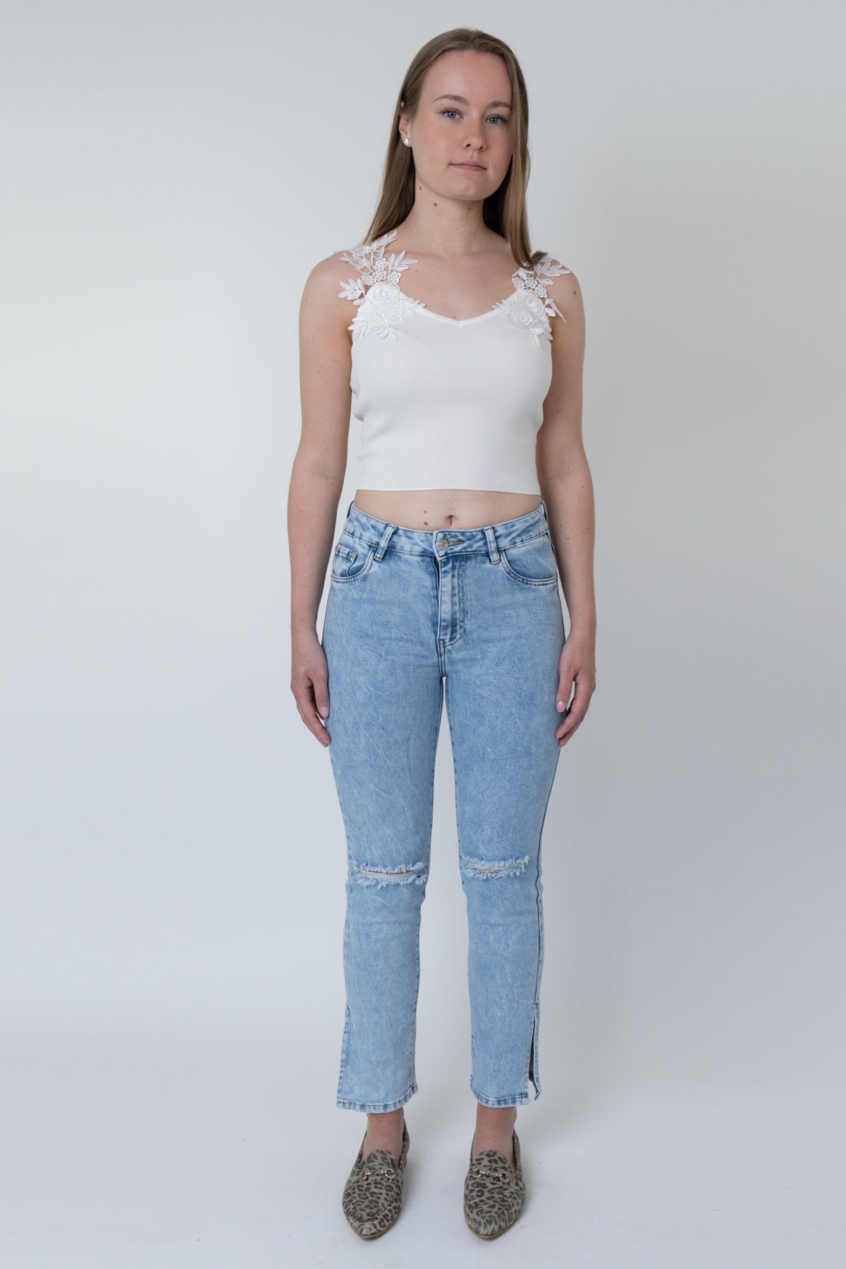 Bianca top-wit