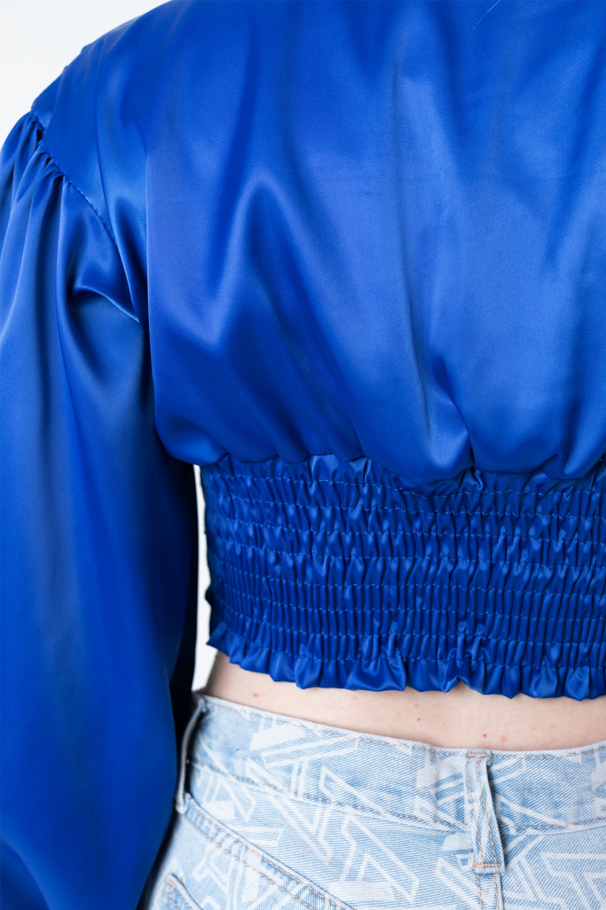 Brigitte top-blue