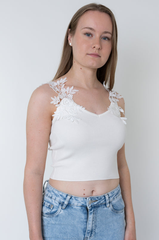 Bianca top-wit
