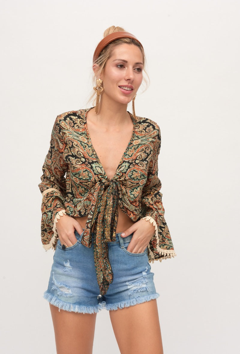 Julia blouse-black