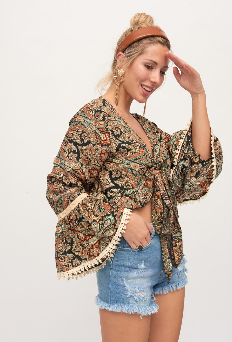 Julia blouse-black