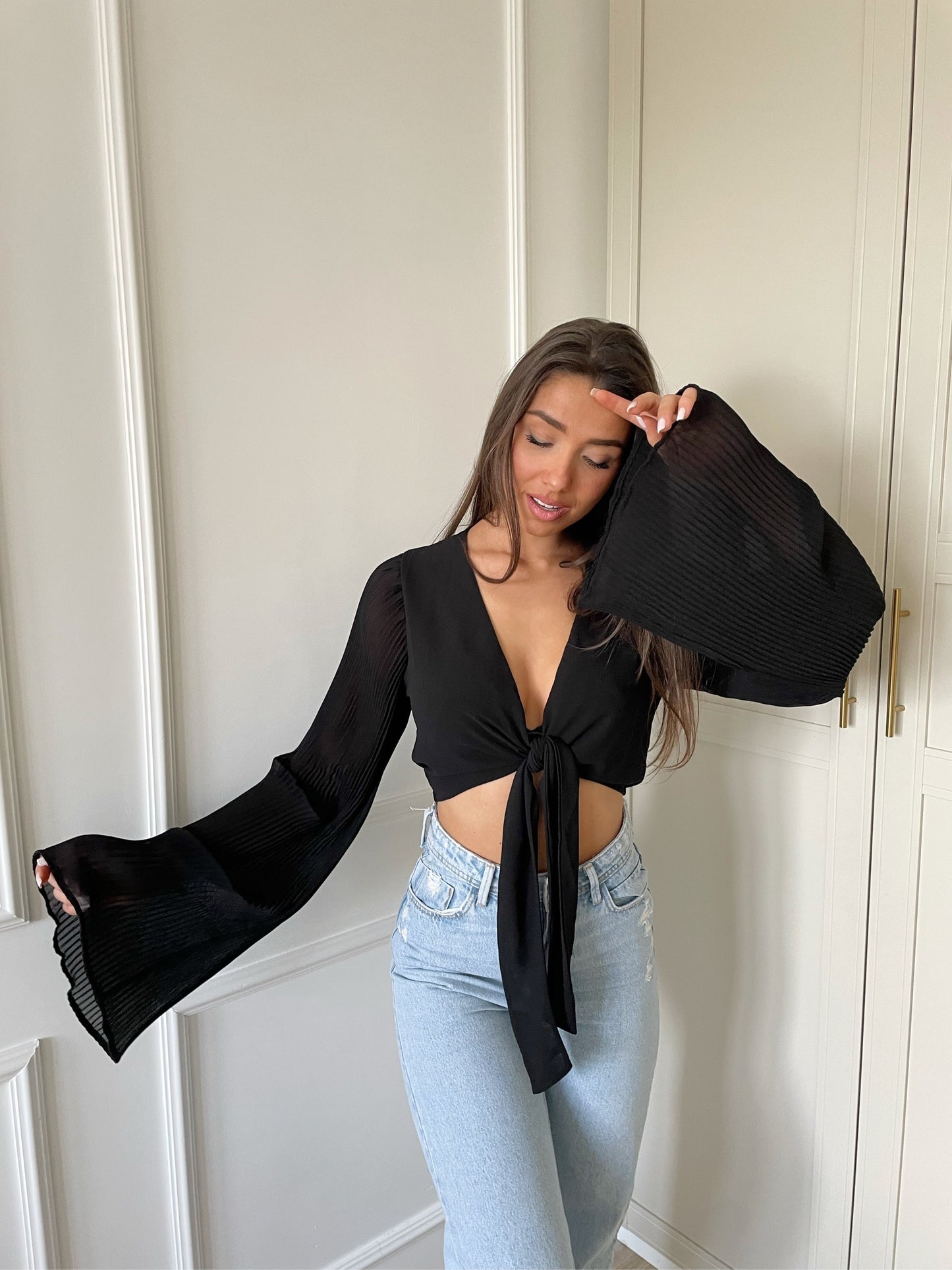 Angel Top Black