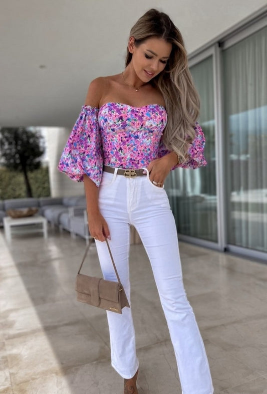 Nina blouse-lilac
